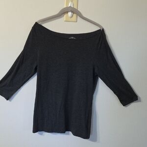 Old Navy Charcoal Gray Top